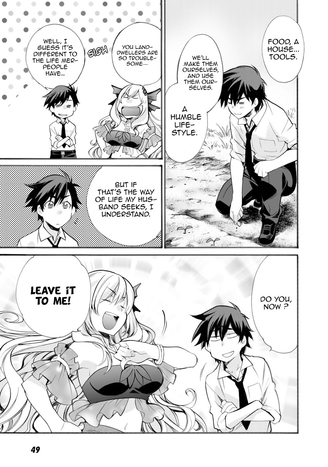 Isekai de Tochi o Katte Noujou o Tsukurou chapter 2 page 9