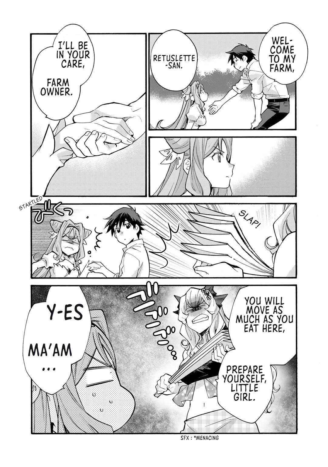 Isekai de Tochi o Katte Noujou o Tsukurou chapter 32 page 14