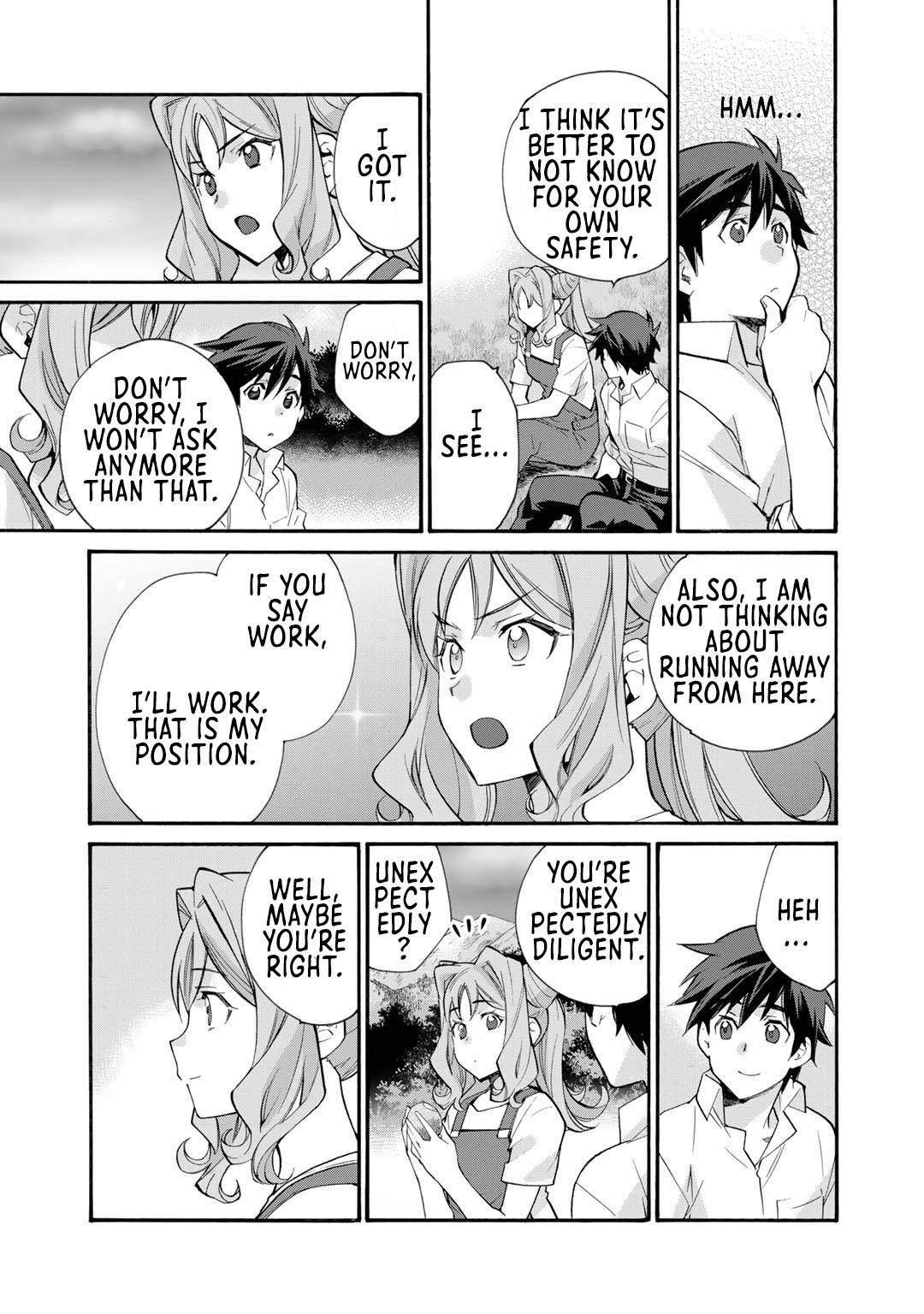 Isekai de Tochi o Katte Noujou o Tsukurou chapter 32 page 21