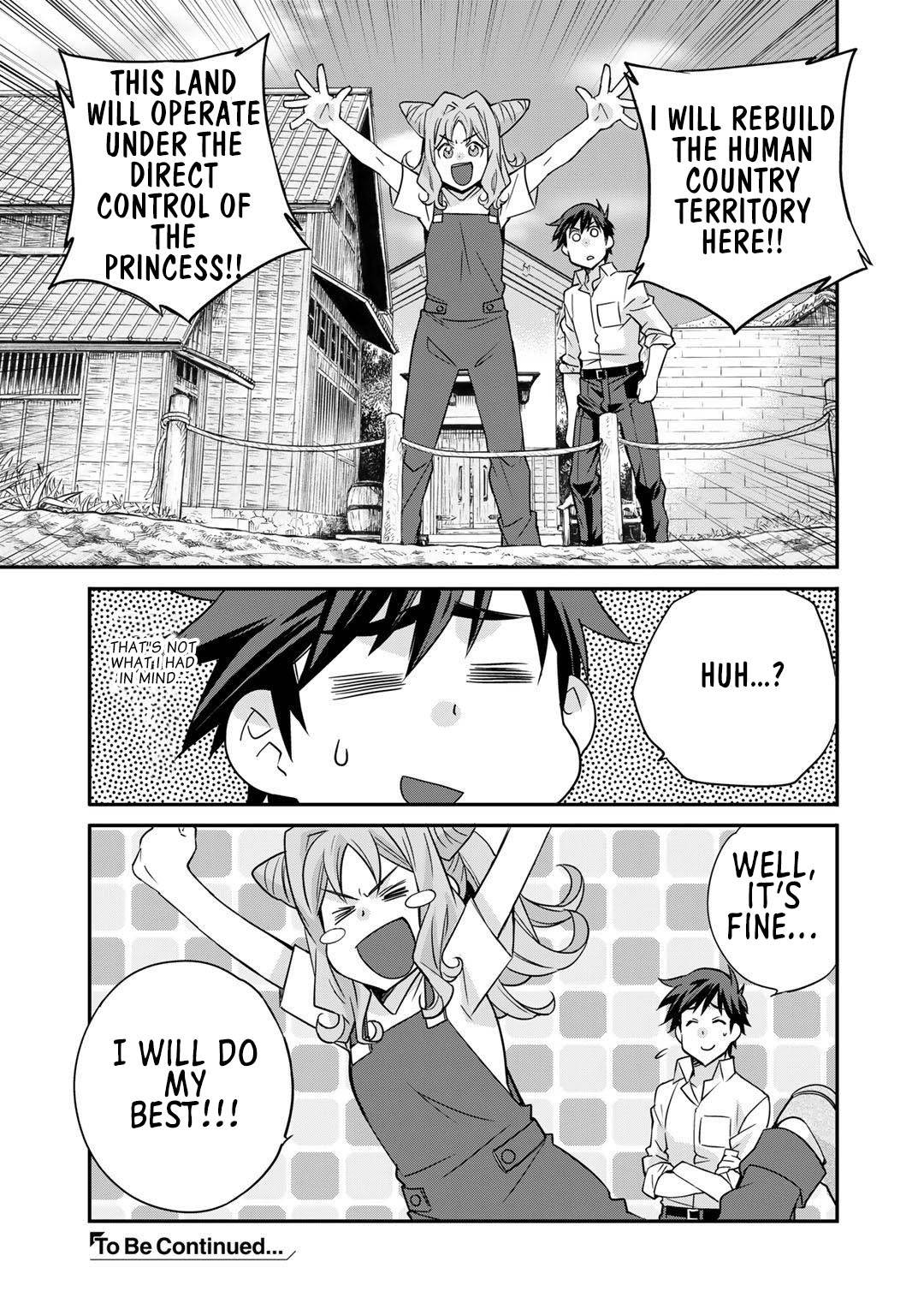 Isekai de Tochi o Katte Noujou o Tsukurou chapter 34 page 21