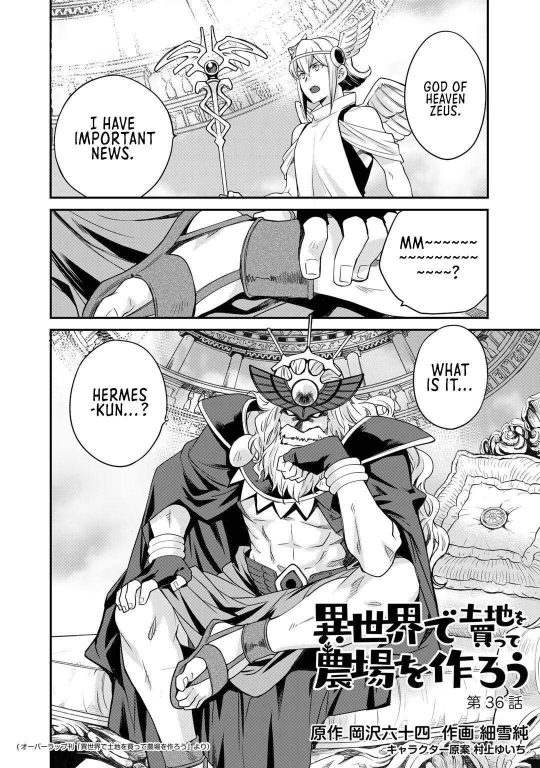 Isekai de Tochi o Katte Noujou o Tsukurou chapter 36 page 4