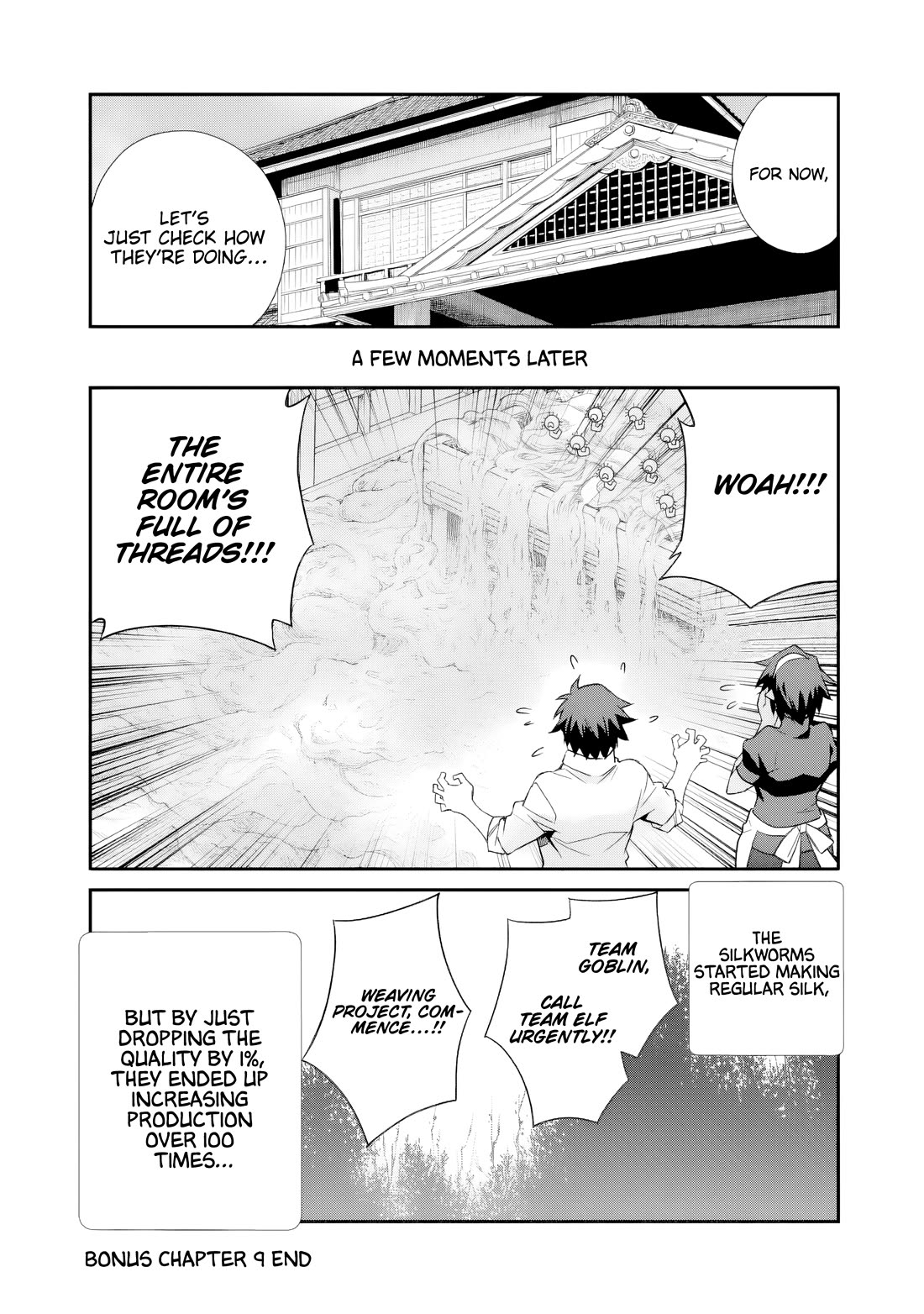 Isekai de Tochi o Katte Noujou o Tsukurou chapter 54.5 page 9