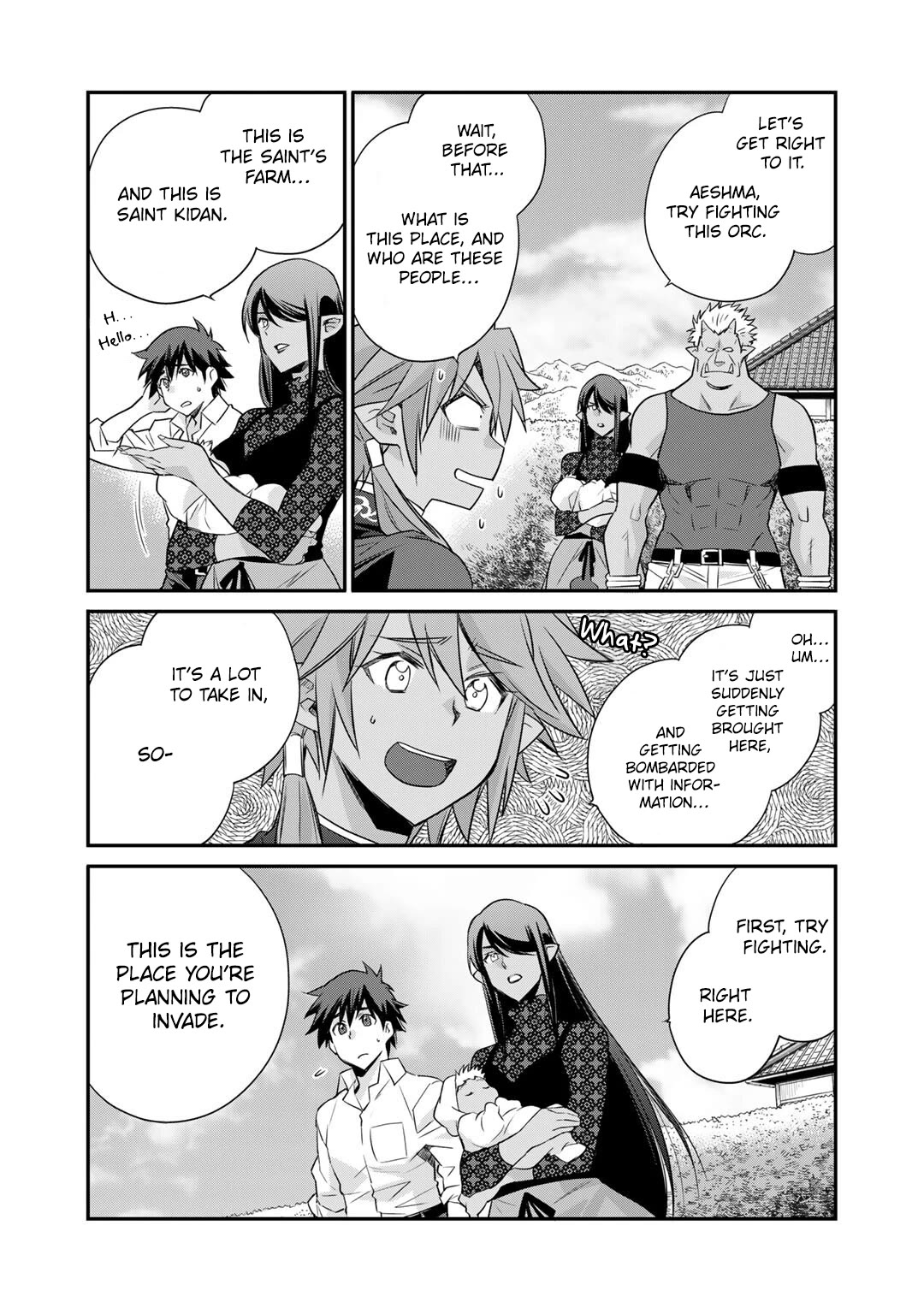 Isekai de Tochi o Katte Noujou o Tsukurou chapter 58 page 8