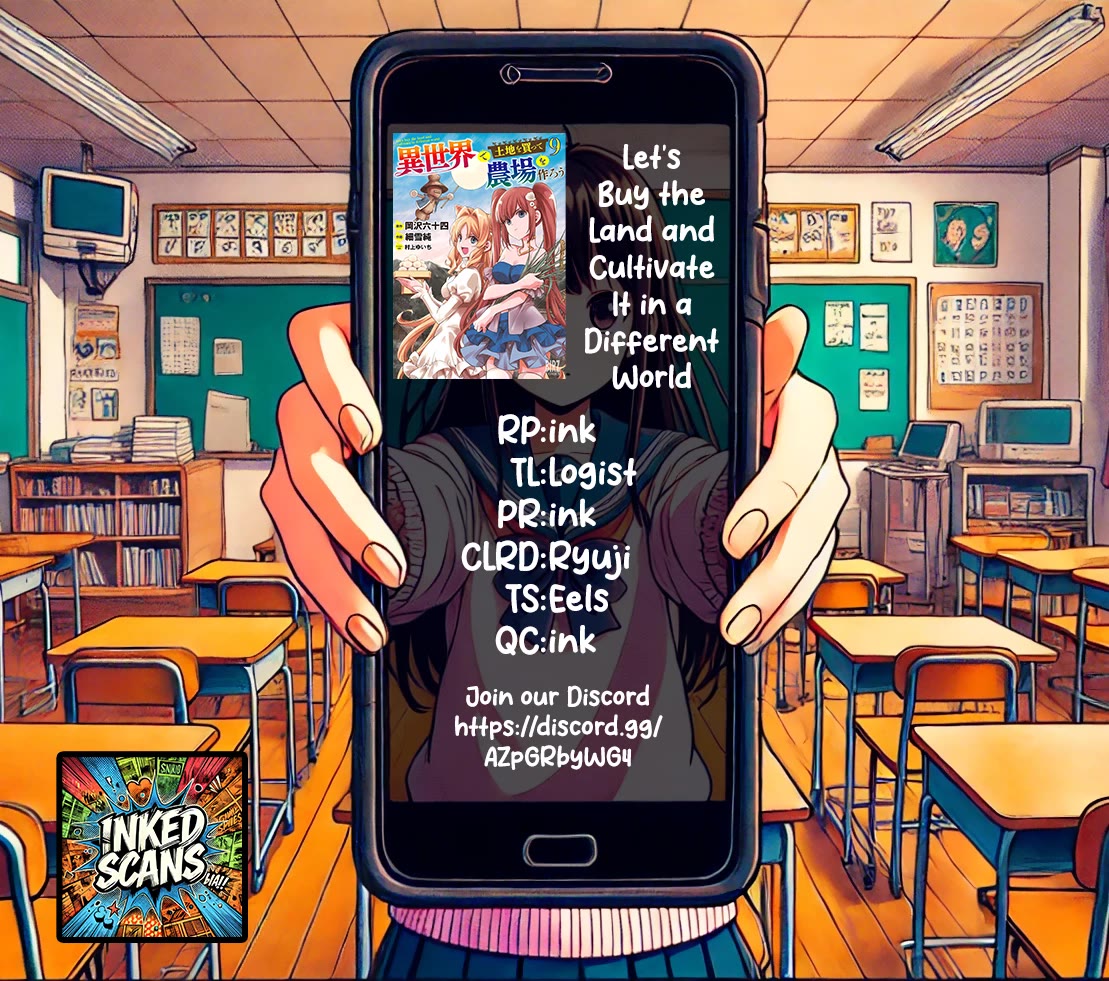 Isekai de Tochi o Katte Noujou o Tsukurou chapter 59 page 21