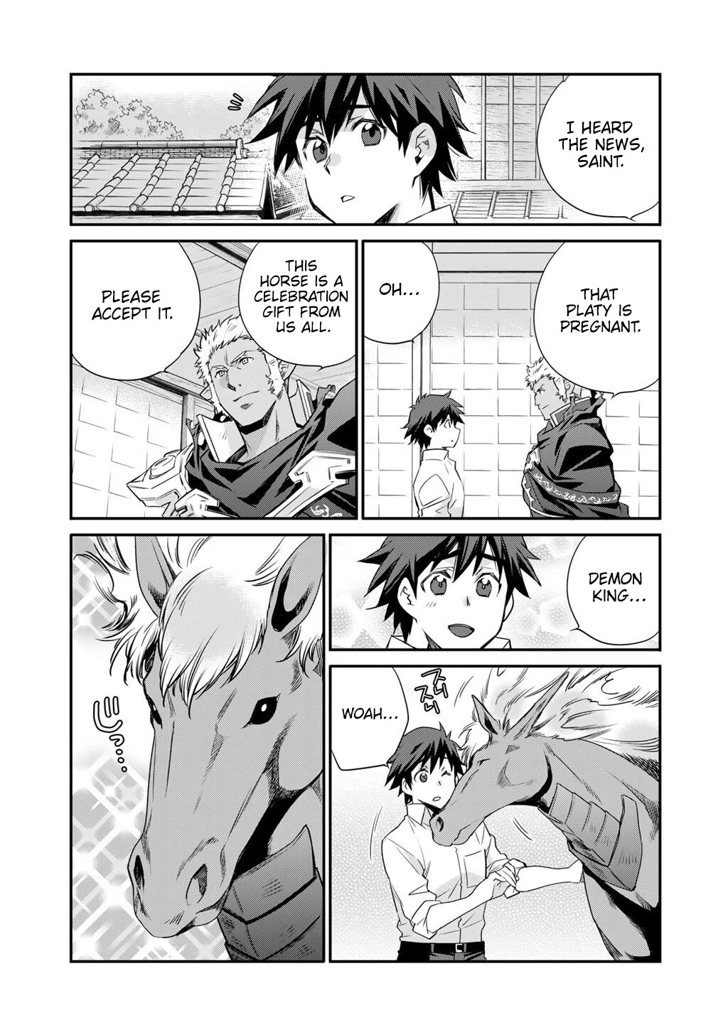 Isekai de Tochi o Katte Noujou o Tsukurou chapter 61 page 14