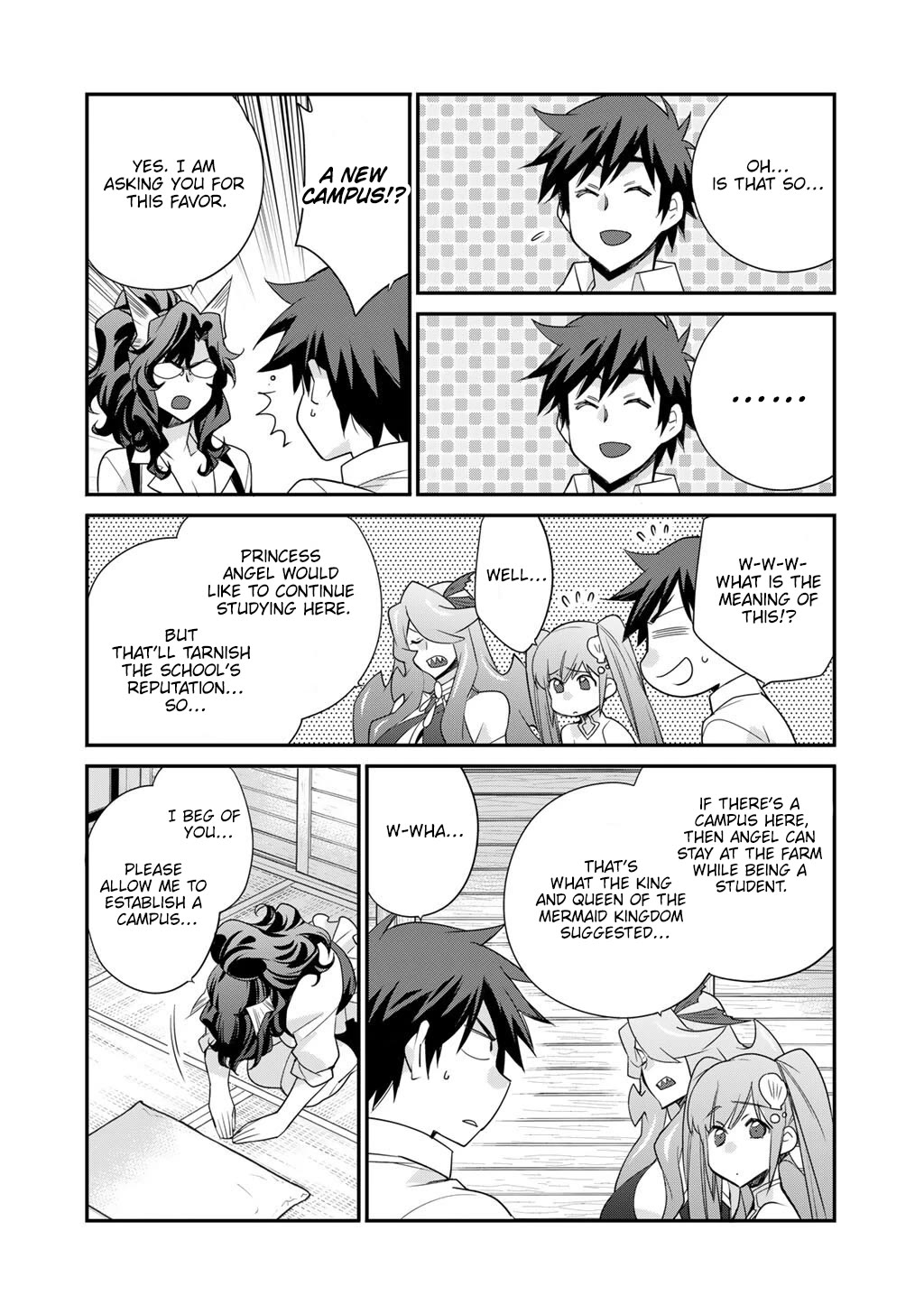 Isekai de Tochi o Katte Noujou o Tsukurou chapter 64 page 12