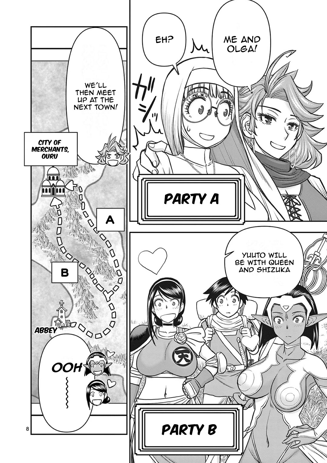 Isekai Furin ll ~Michibika Reshi Hitodzuma Tachi to Bukiyo Tensei Yuusha~ chapter 20 page 8