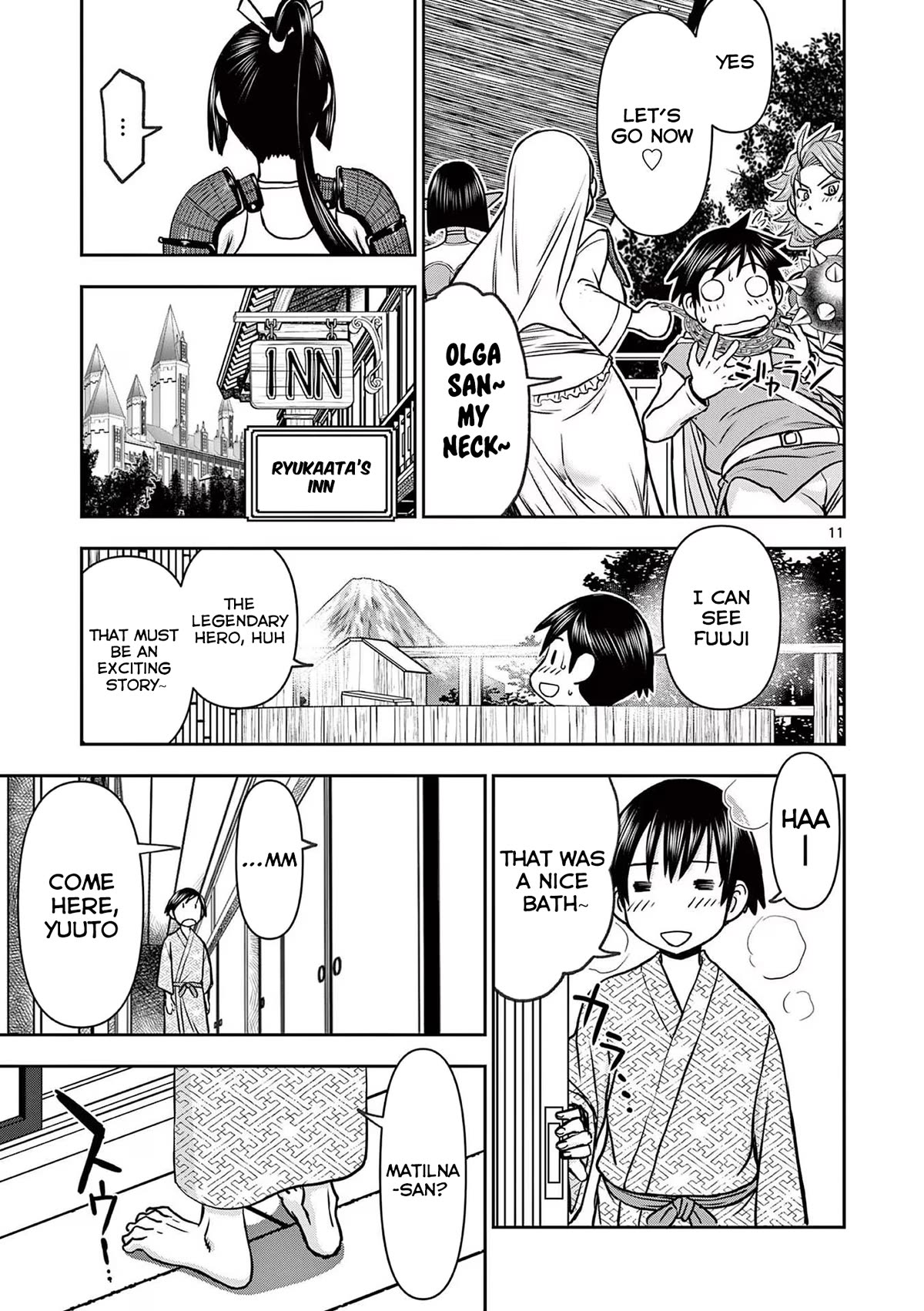 Isekai Furin ll ~Michibika Reshi Hitodzuma Tachi to Bukiyo Tensei Yuusha~ chapter 32 page 11