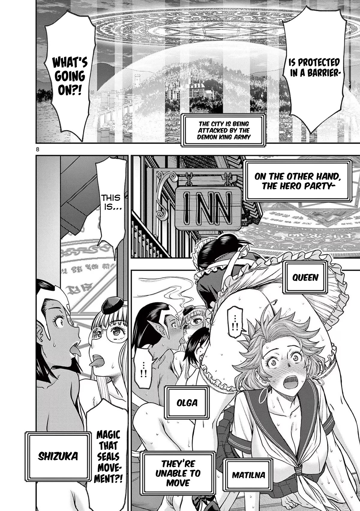 Isekai Furin ll ~Michibika Reshi Hitodzuma Tachi to Bukiyo Tensei Yuusha~ chapter 34 page 8