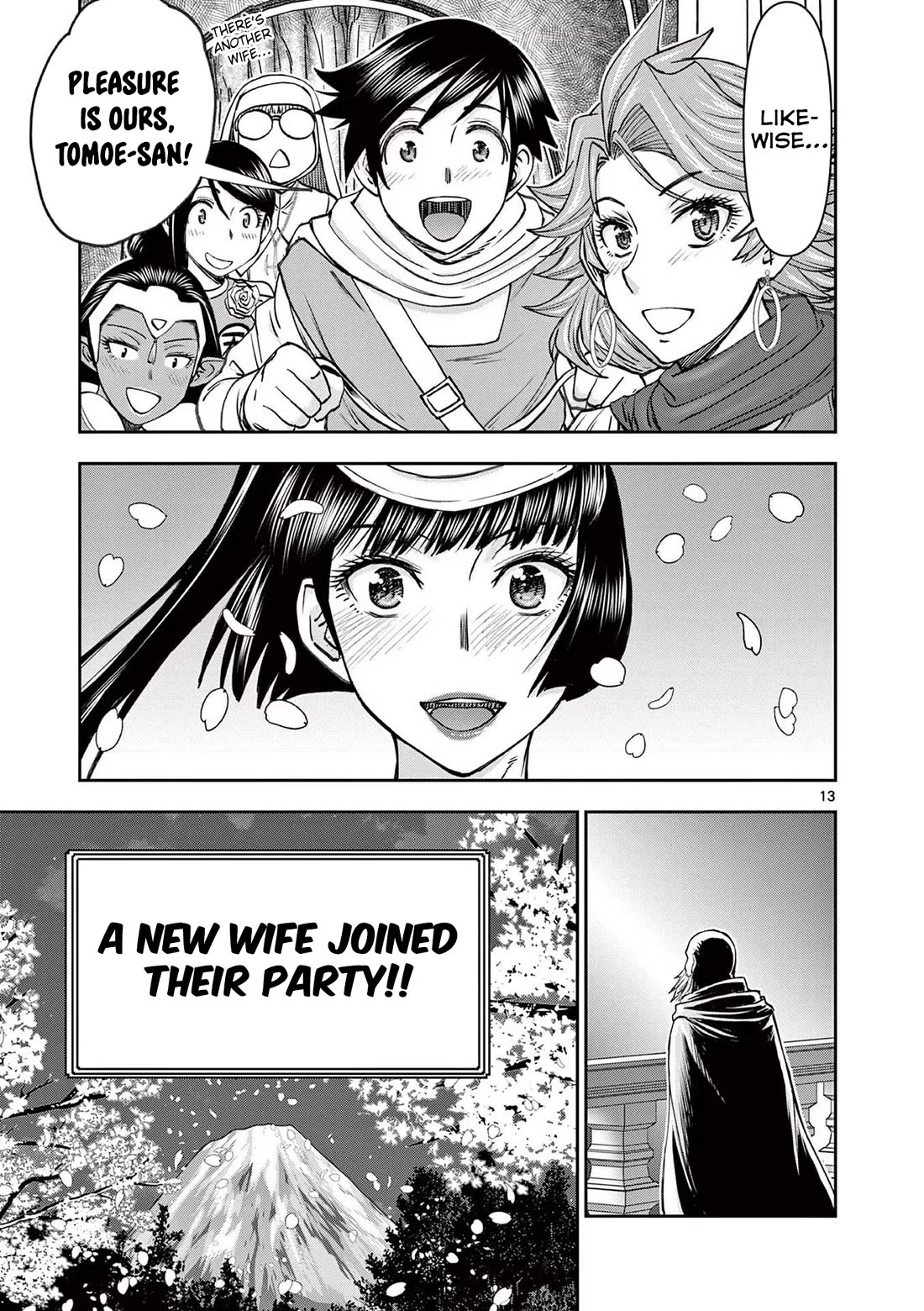 Isekai Furin ll ~Michibika Reshi Hitodzuma Tachi to Bukiyo Tensei Yuusha~ chapter 38 page 13