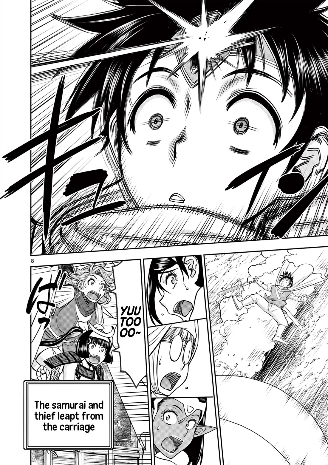 Isekai Furin ll ~Michibika Reshi Hitodzuma Tachi to Bukiyo Tensei Yuusha~ chapter 46 page 8