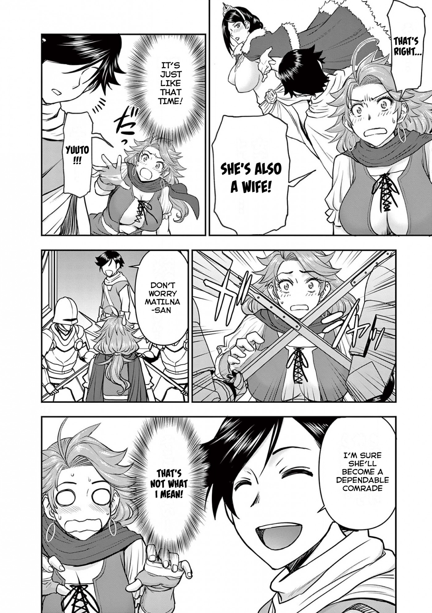 Isekai Furin ll ~Michibika Reshi Hitodzuma Tachi to Bukiyo Tensei Yuusha~ chapter 5 page 14