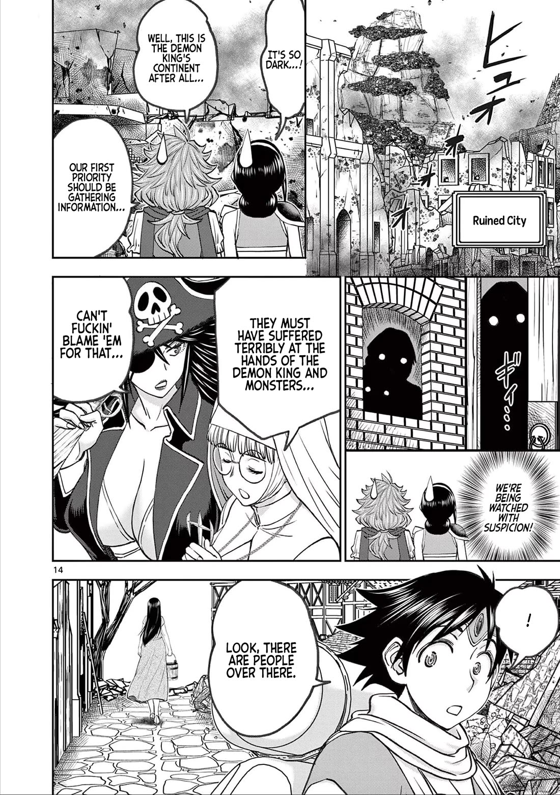 Isekai Furin ll ~Michibika Reshi Hitodzuma Tachi to Bukiyo Tensei Yuusha~ chapter 53 page 14