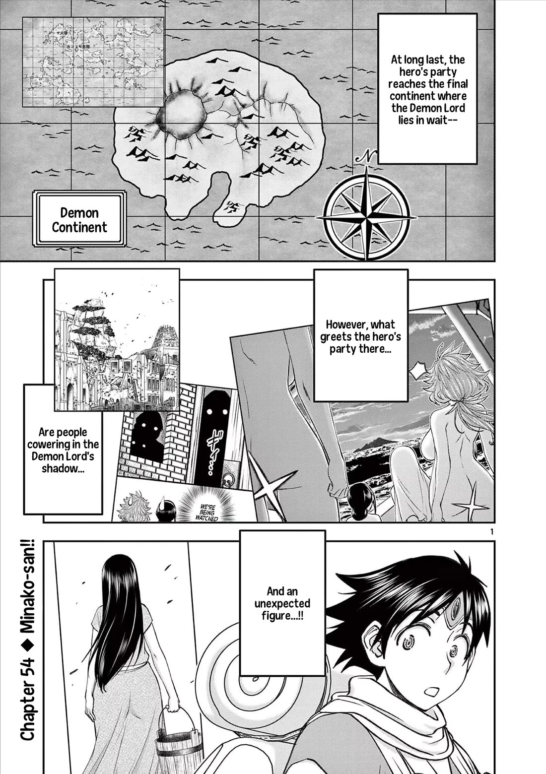 Isekai Furin ll ~Michibika Reshi Hitodzuma Tachi to Bukiyo Tensei Yuusha~ chapter 54 page 1