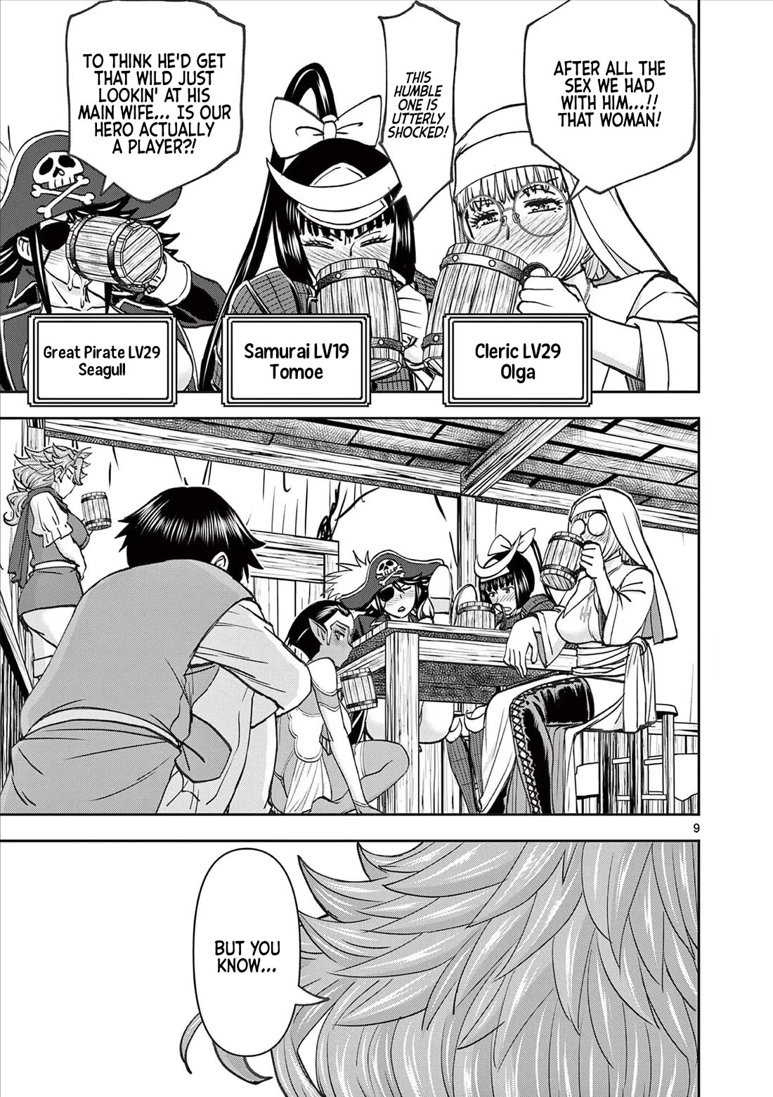 Isekai Furin ll ~Michibika Reshi Hitodzuma Tachi to Bukiyo Tensei Yuusha~ chapter 54 page 9