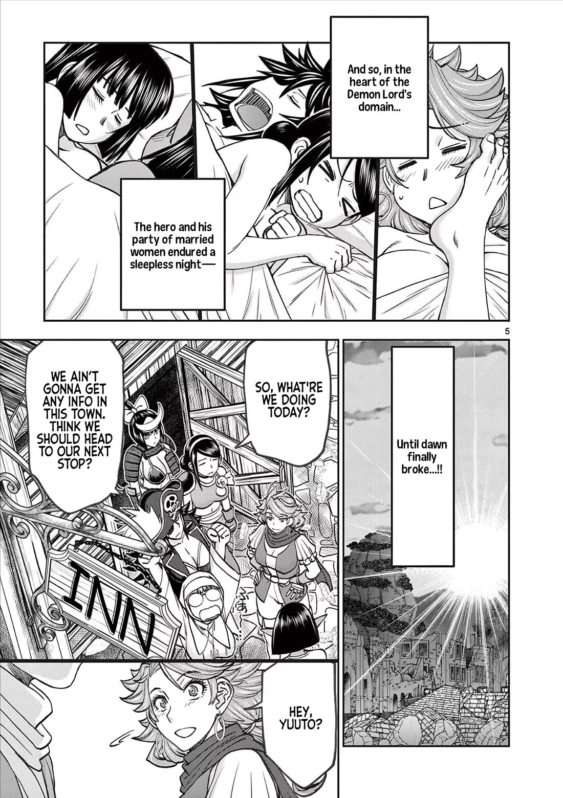 Isekai Furin ll ~Michibika Reshi Hitodzuma Tachi to Bukiyo Tensei Yuusha~ chapter 55 page 5