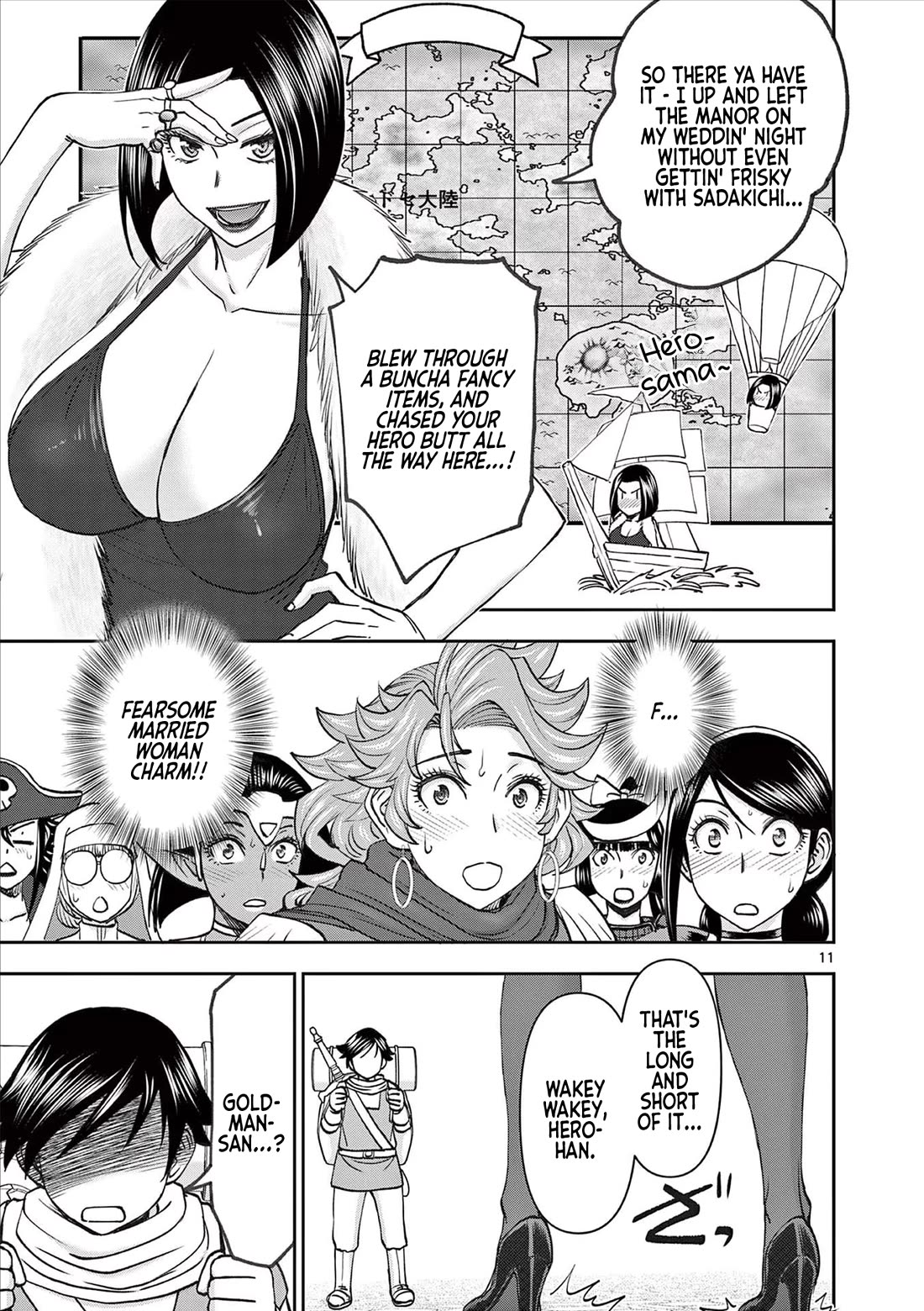 Isekai Furin ll ~Michibika Reshi Hitodzuma Tachi to Bukiyo Tensei Yuusha~ chapter 56 page 11