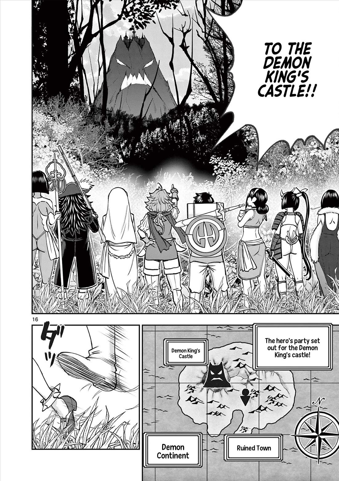 Isekai Furin ll ~Michibika Reshi Hitodzuma Tachi to Bukiyo Tensei Yuusha~ chapter 61 page 16