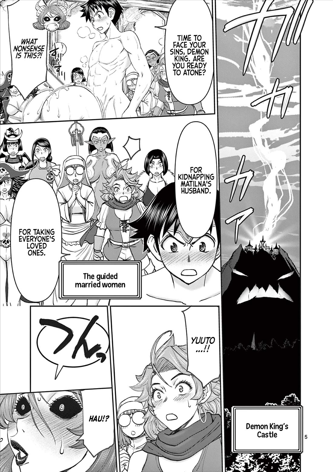 Isekai Furin ll ~Michibika Reshi Hitodzuma Tachi to Bukiyo Tensei Yuusha~ chapter 65 page 5