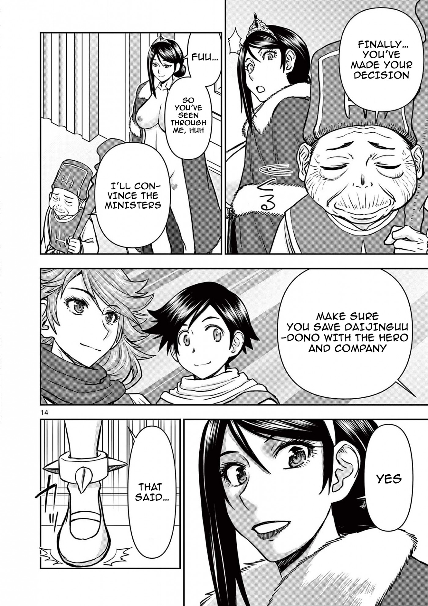 Isekai Furin ll ~Michibika Reshi Hitodzuma Tachi to Bukiyo Tensei Yuusha~ chapter 7 page 14