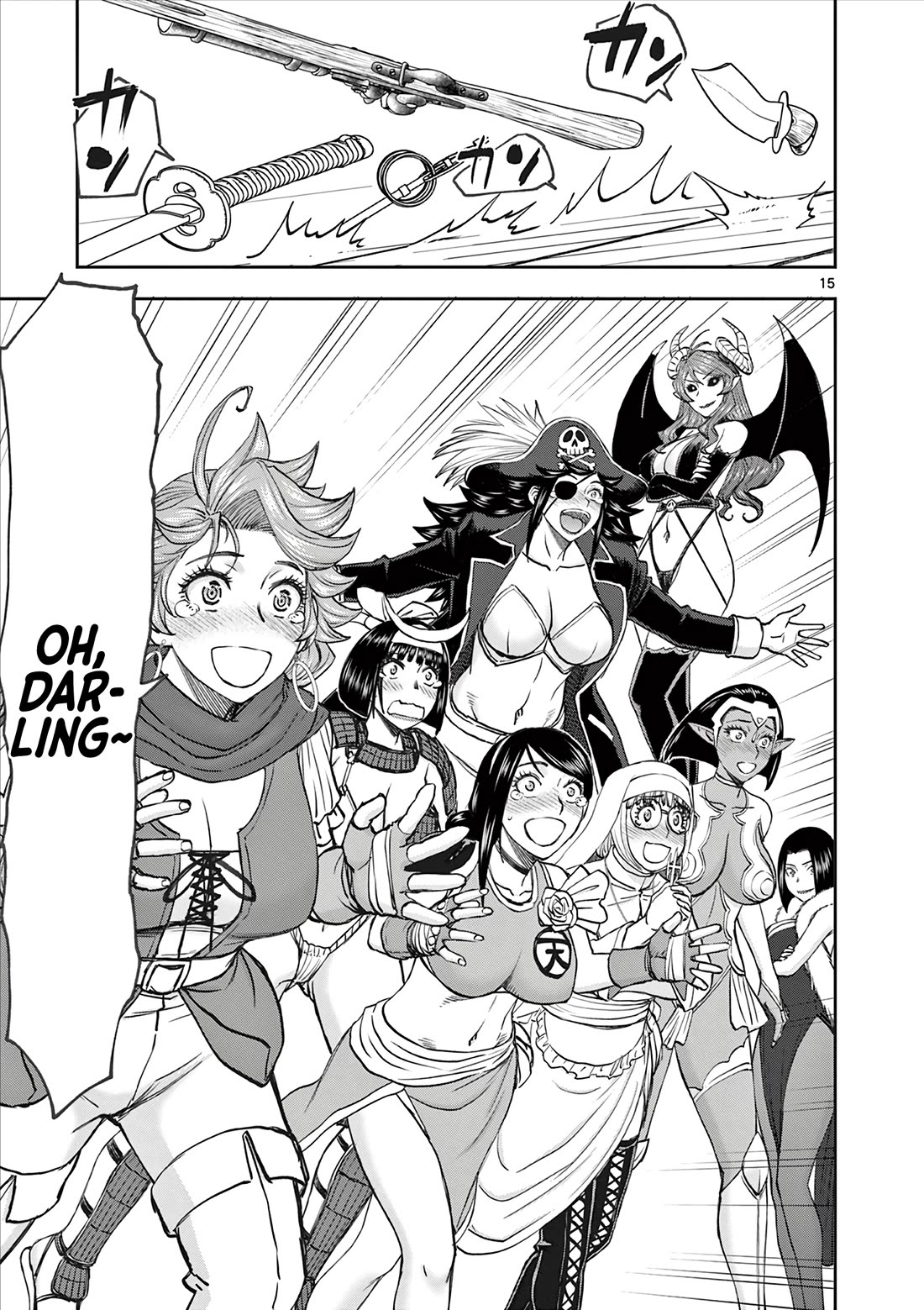 Isekai Furin ll ~Michibika Reshi Hitodzuma Tachi to Bukiyo Tensei Yuusha~ chapter 71 page 15