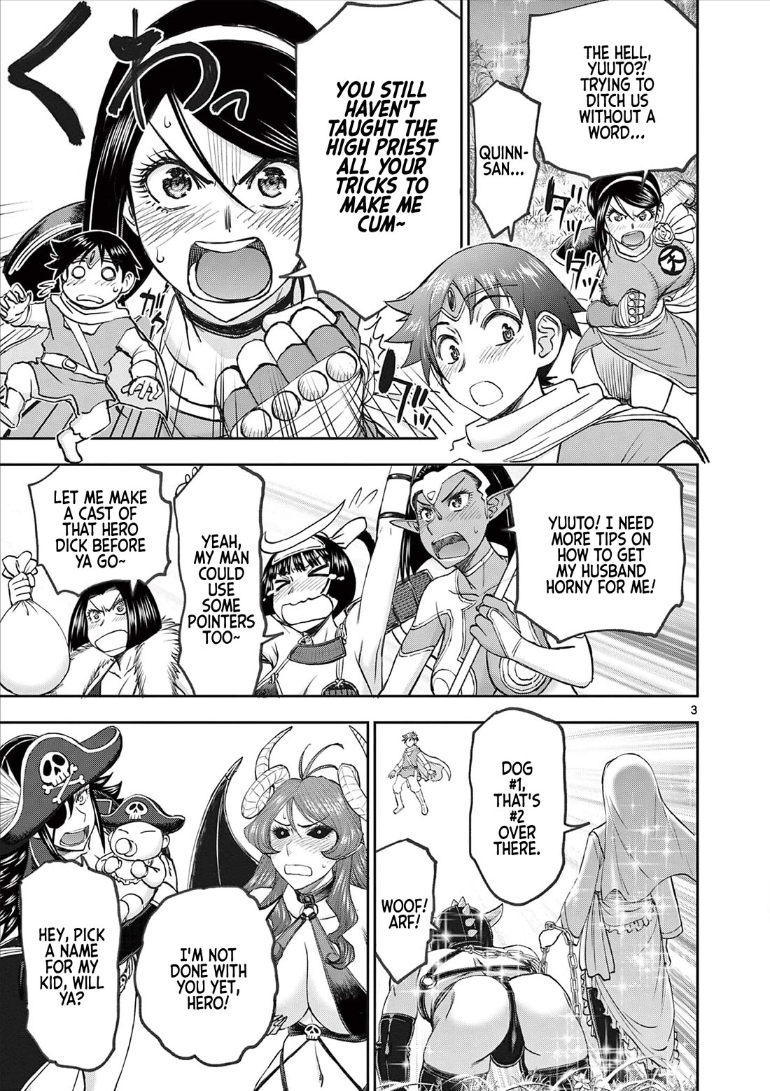 Isekai Furin ll ~Michibika Reshi Hitodzuma Tachi to Bukiyo Tensei Yuusha~ chapter 72 page 3