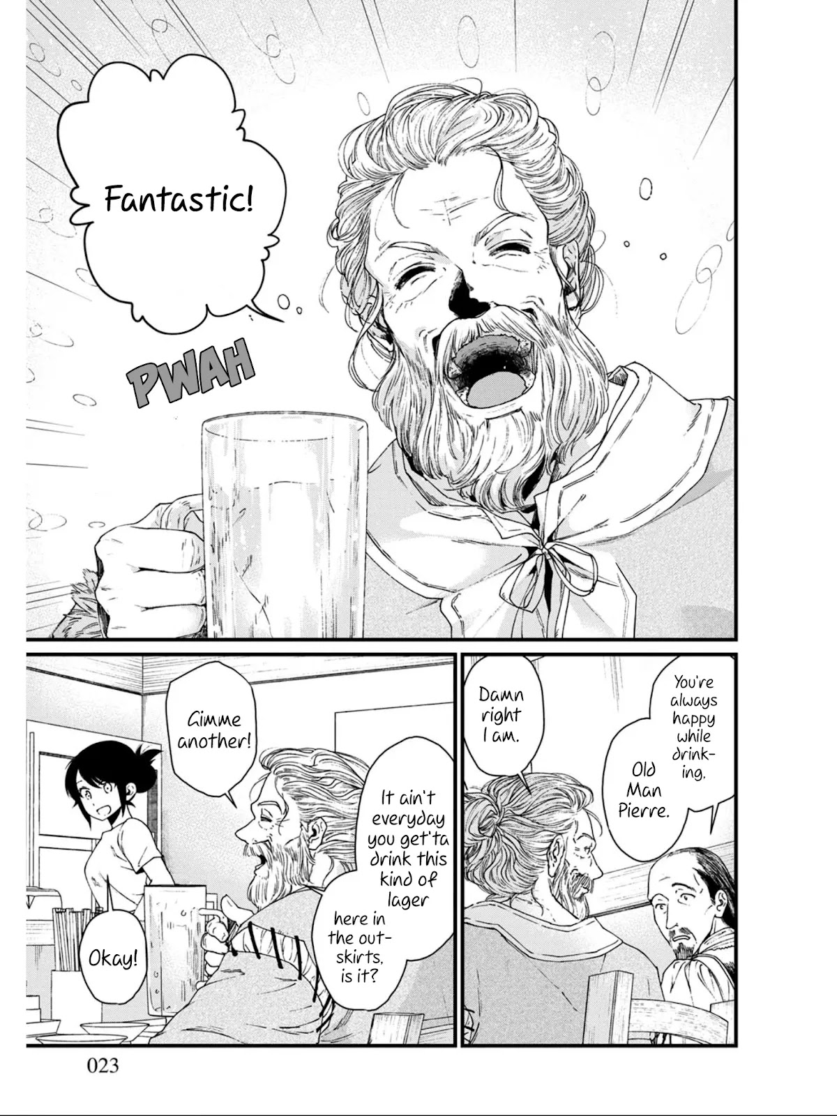 Isekai Izakaya "Gen" chapter 20 page 3