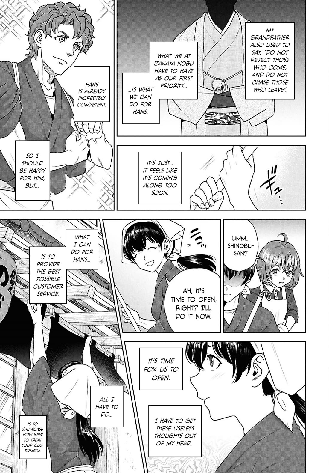 Isekai Izakaya "Nobu" chapter 118 page 9