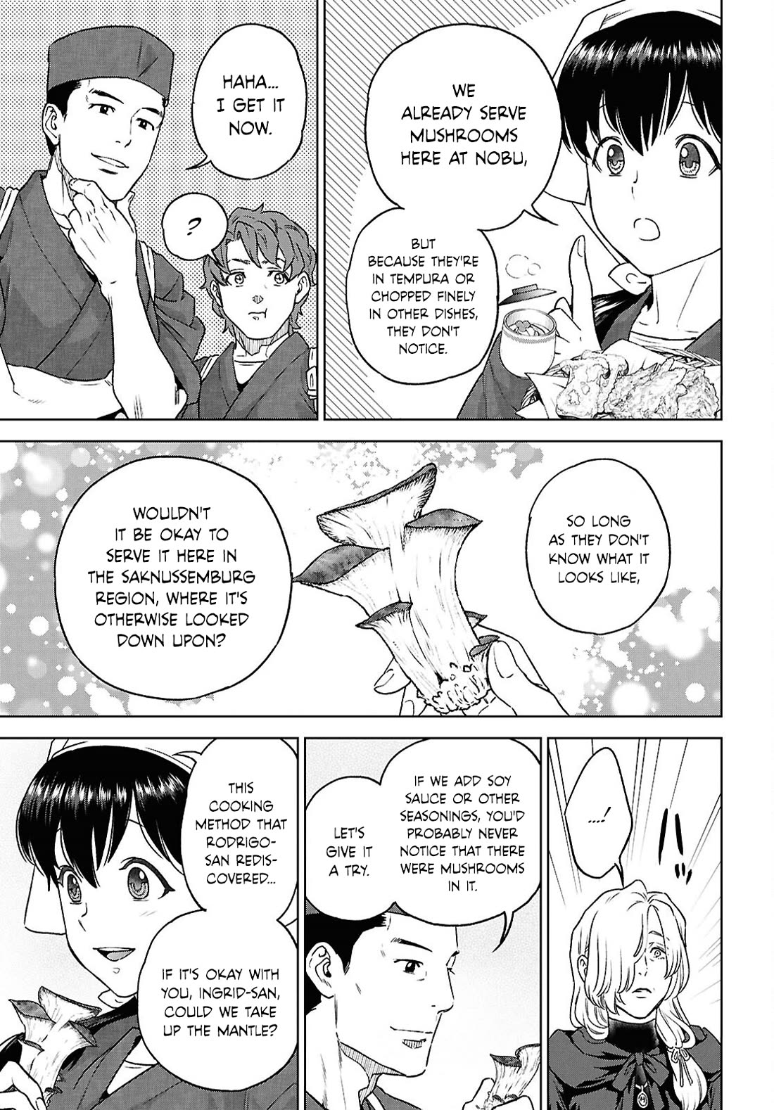 Isekai Izakaya "Nobu" chapter 128 page 21