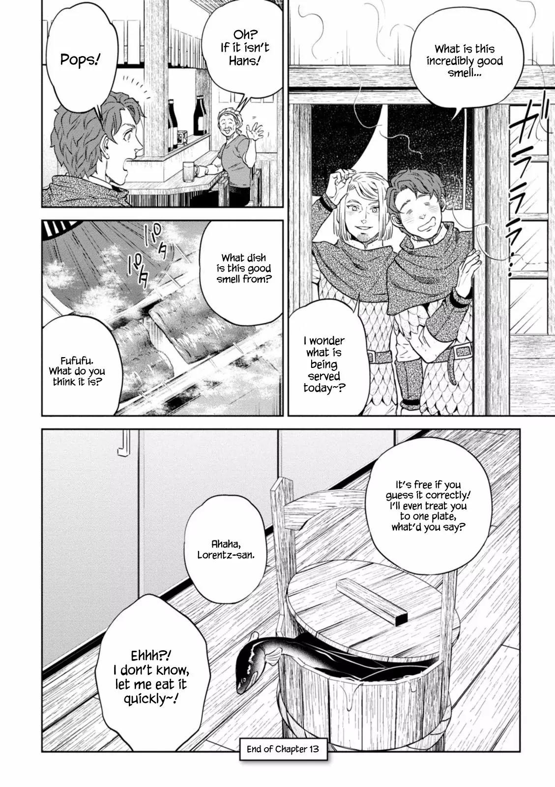 Isekai Izakaya "Nobu" chapter 13 page 34