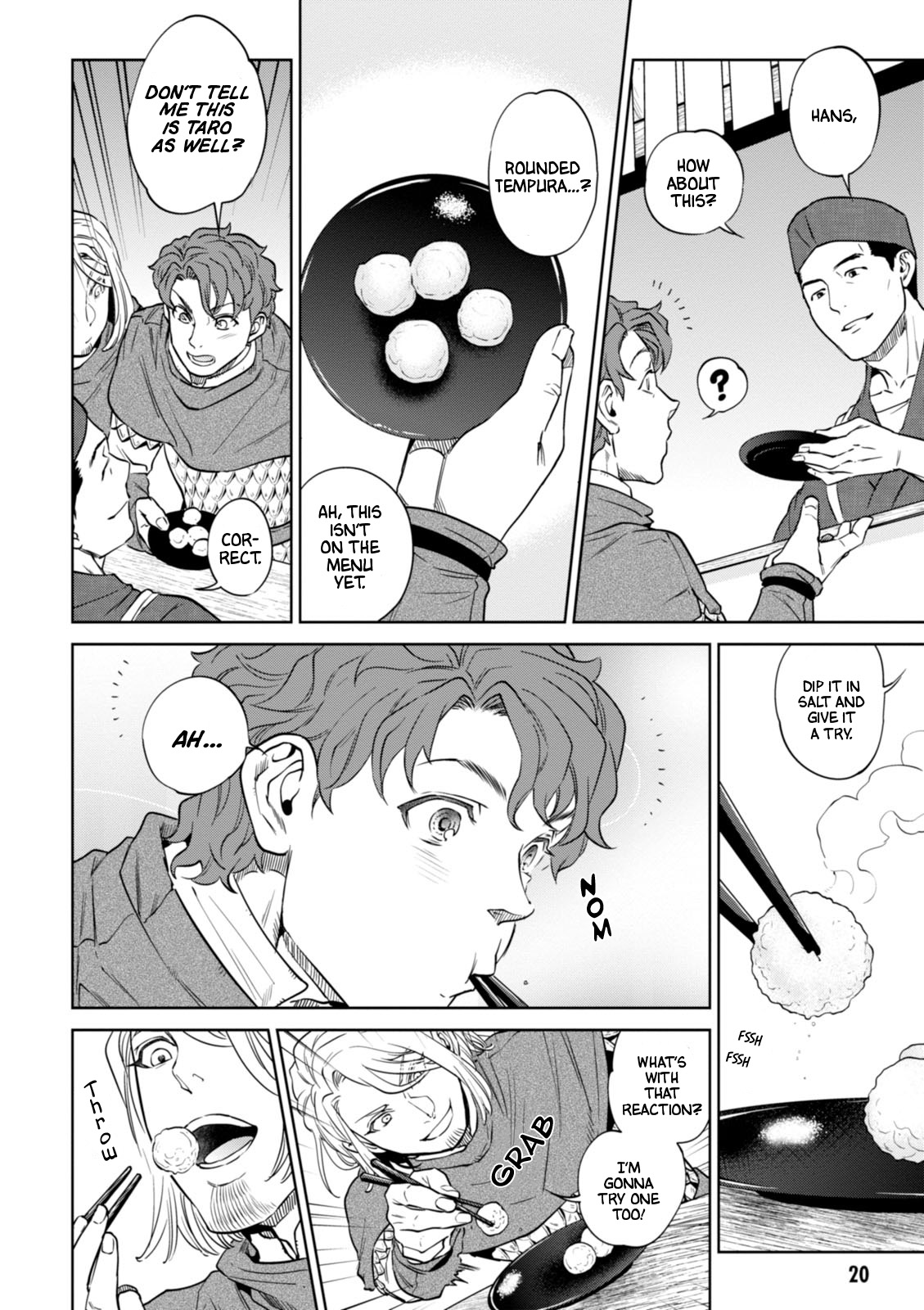 Isekai Izakaya "Nobu" chapter 21 page 20