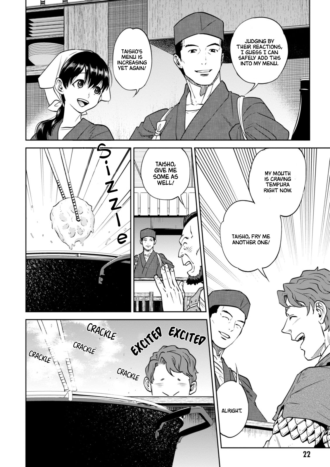 Isekai Izakaya "Nobu" chapter 21 page 22