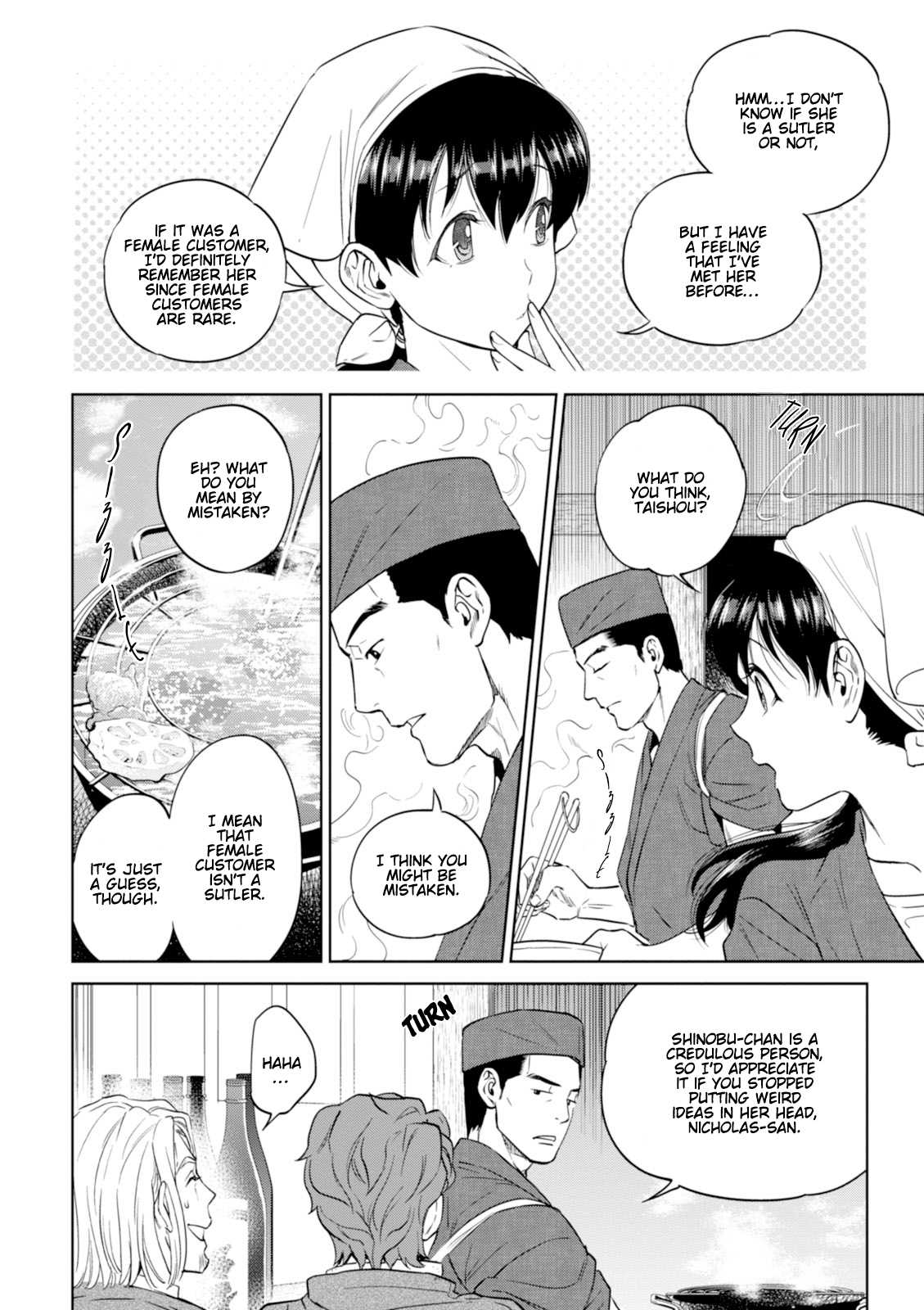 Isekai Izakaya "Nobu" chapter 27 page 13