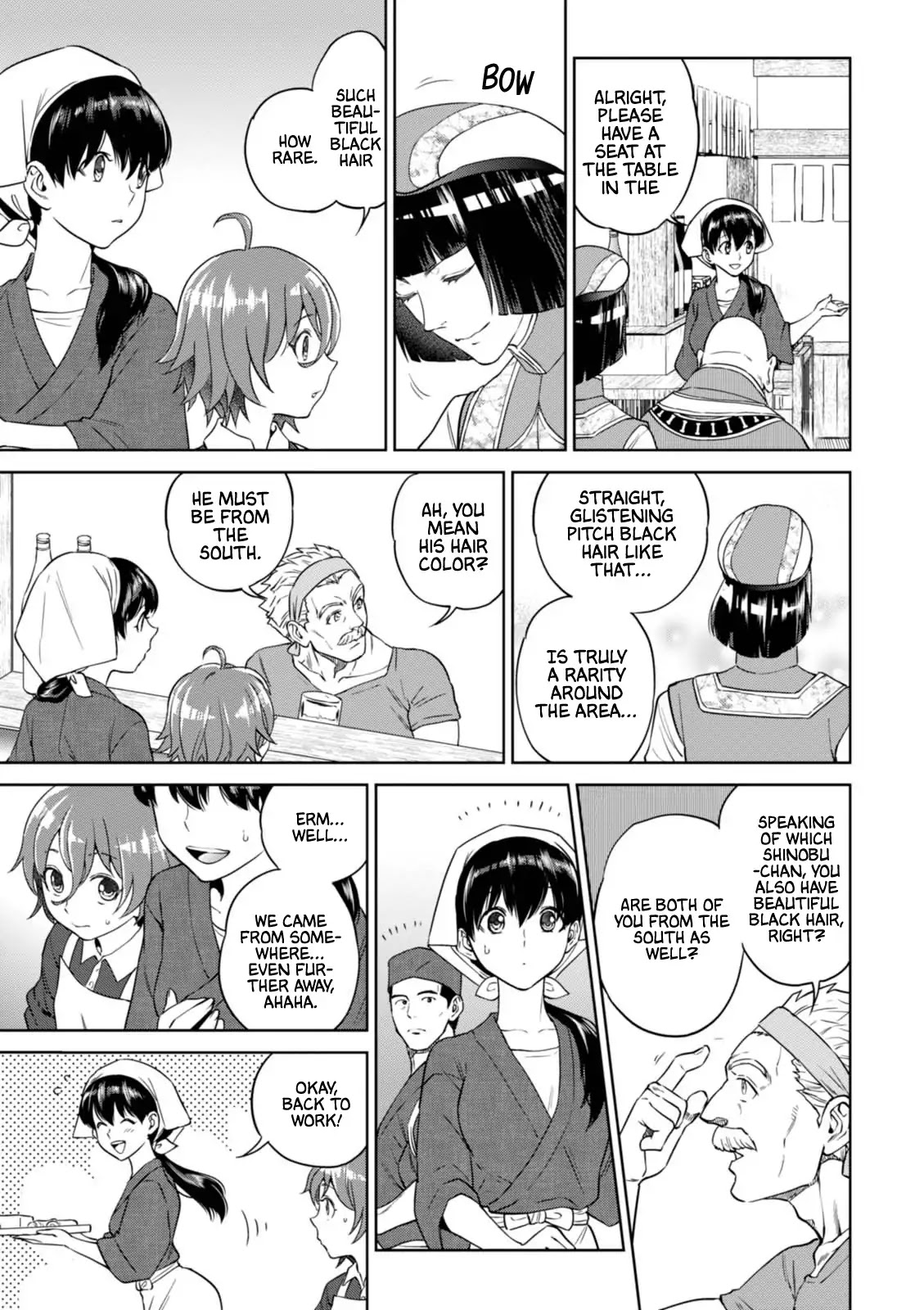 Isekai Izakaya "Nobu" chapter 30 page 4