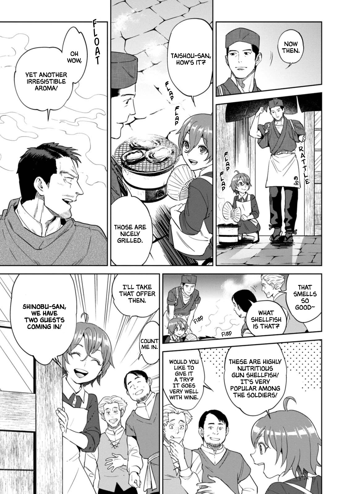 Isekai Izakaya "Nobu" chapter 32 page 28