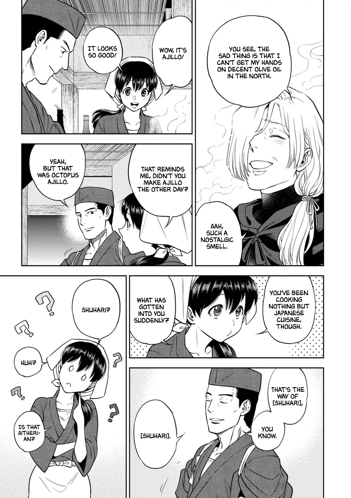 Isekai Izakaya "Nobu" chapter 35 page 18