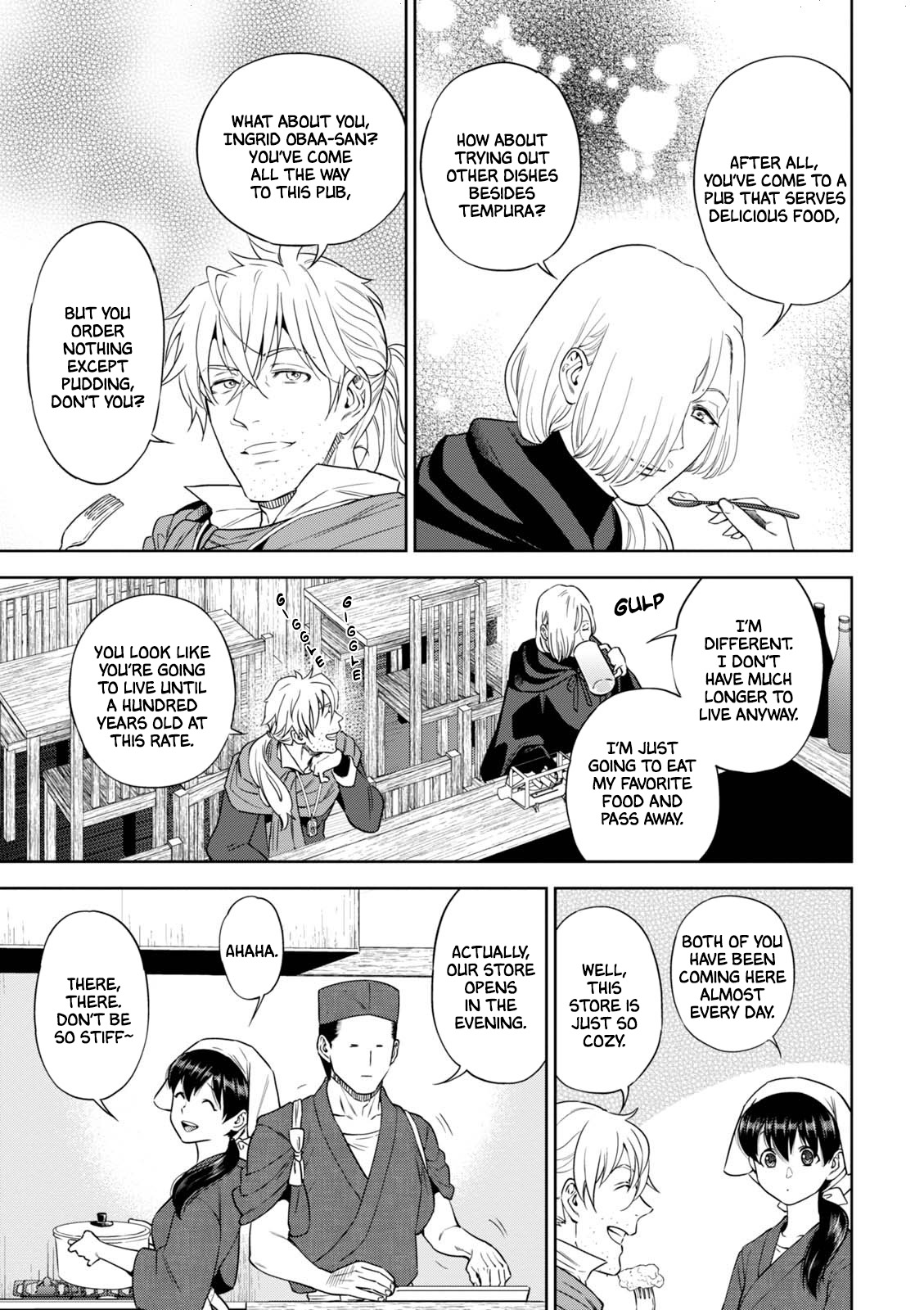 Isekai Izakaya "Nobu" chapter 35 page 4