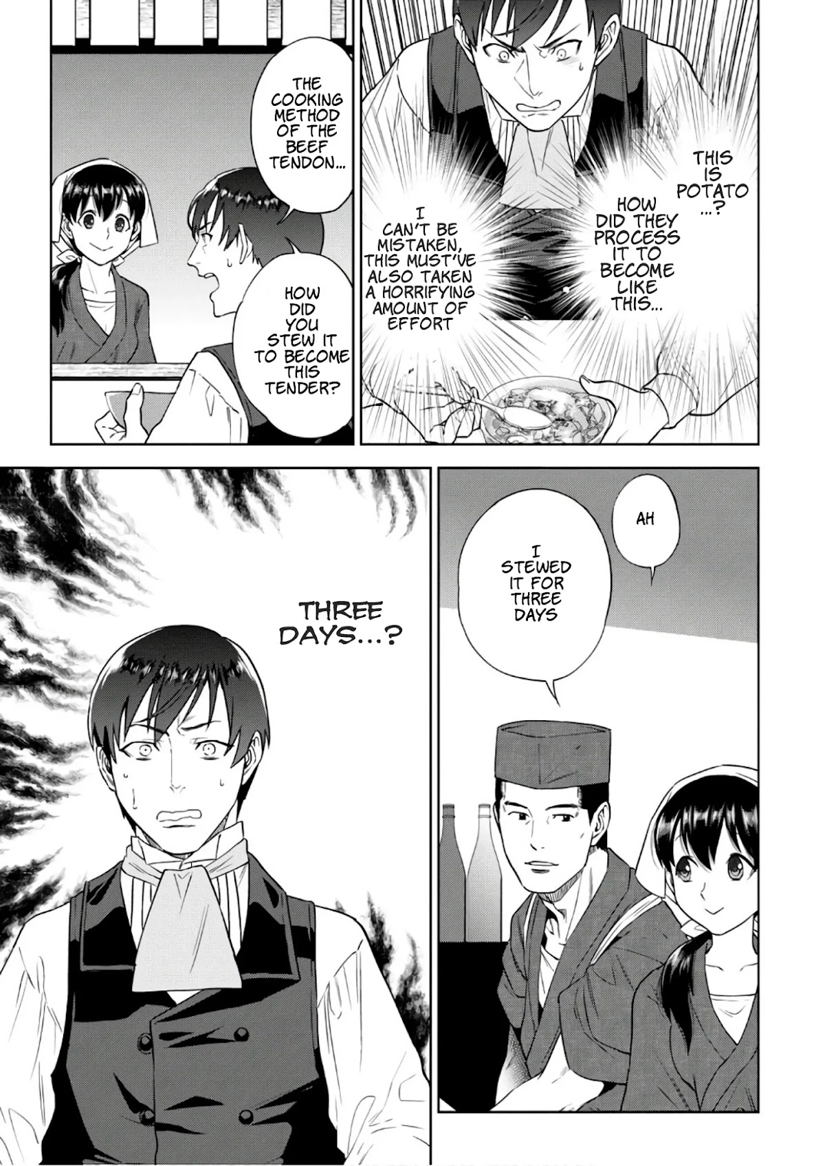 Isekai Izakaya "Nobu" chapter 36 page 22