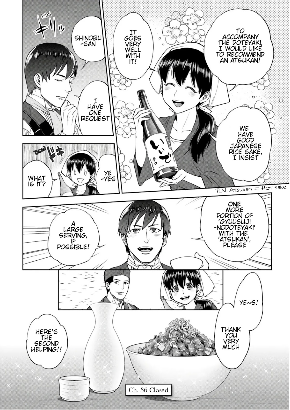 Isekai Izakaya "Nobu" chapter 36 page 27