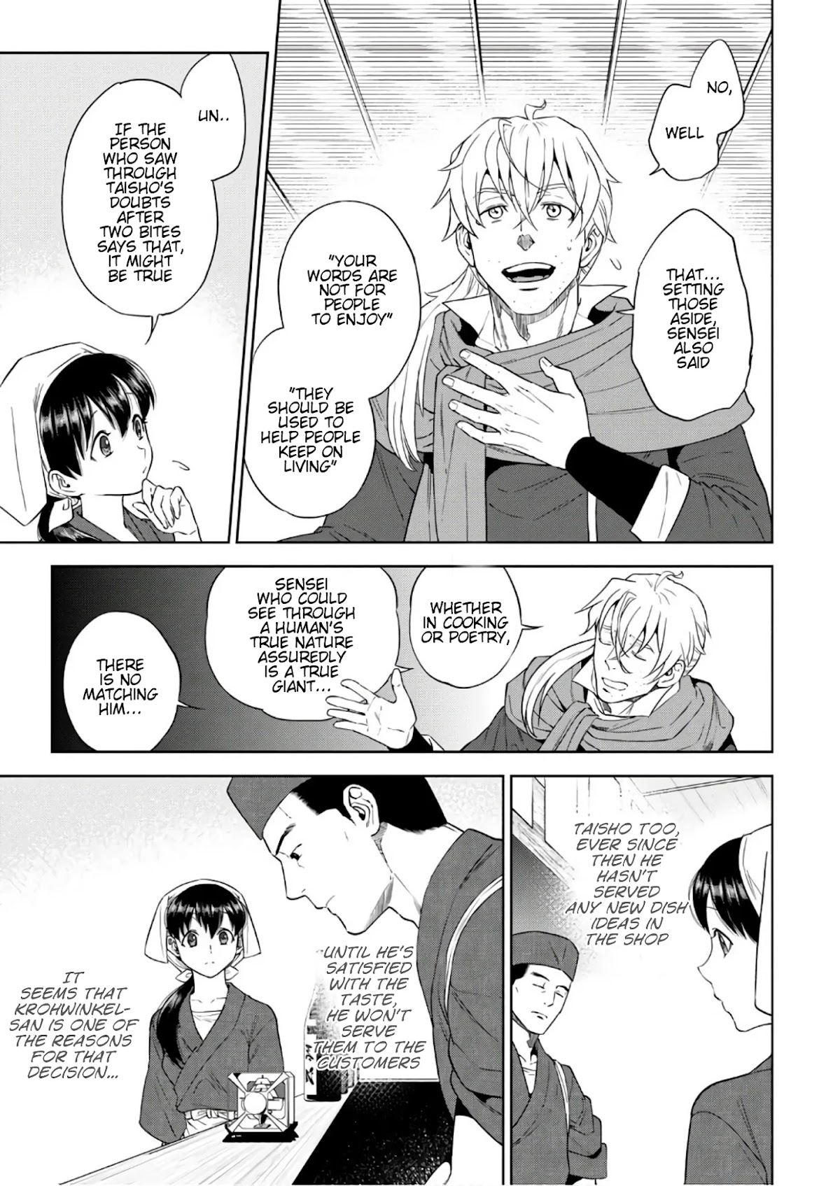 Isekai Izakaya "Nobu" chapter 39 page 6