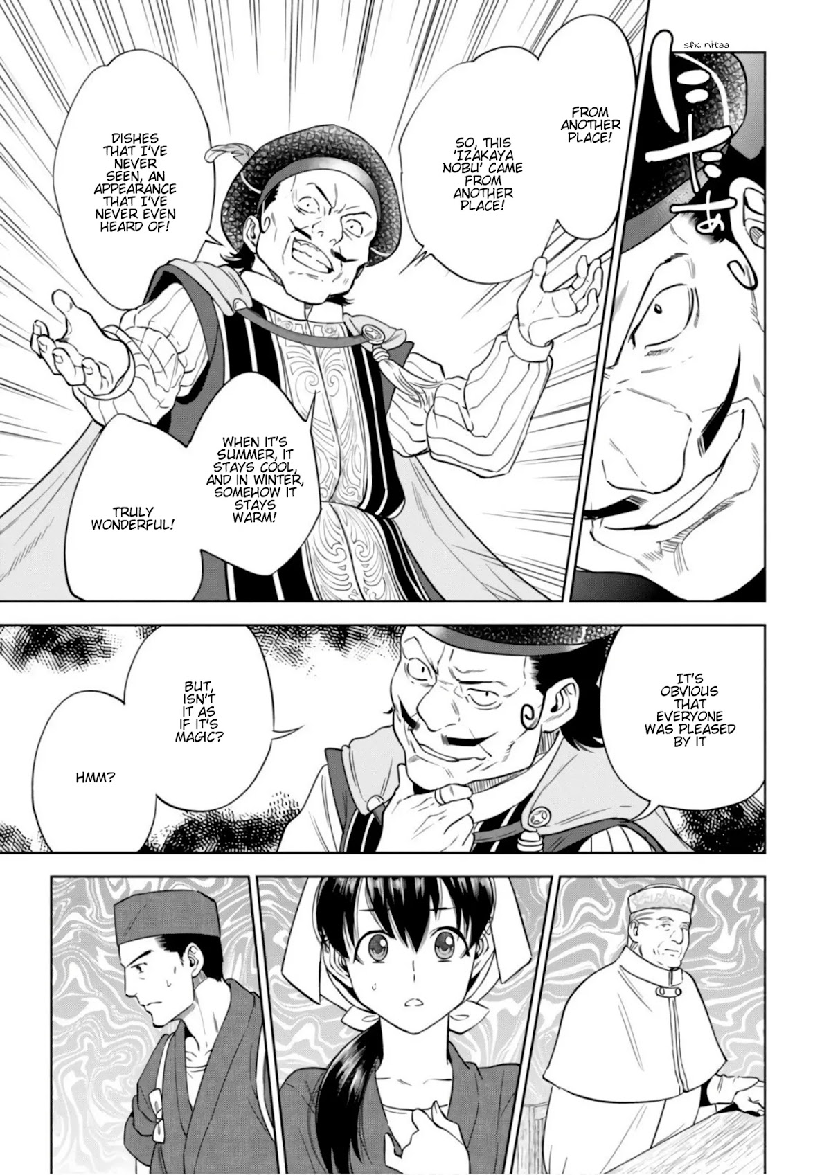 Isekai Izakaya "Nobu" chapter 41 page 16