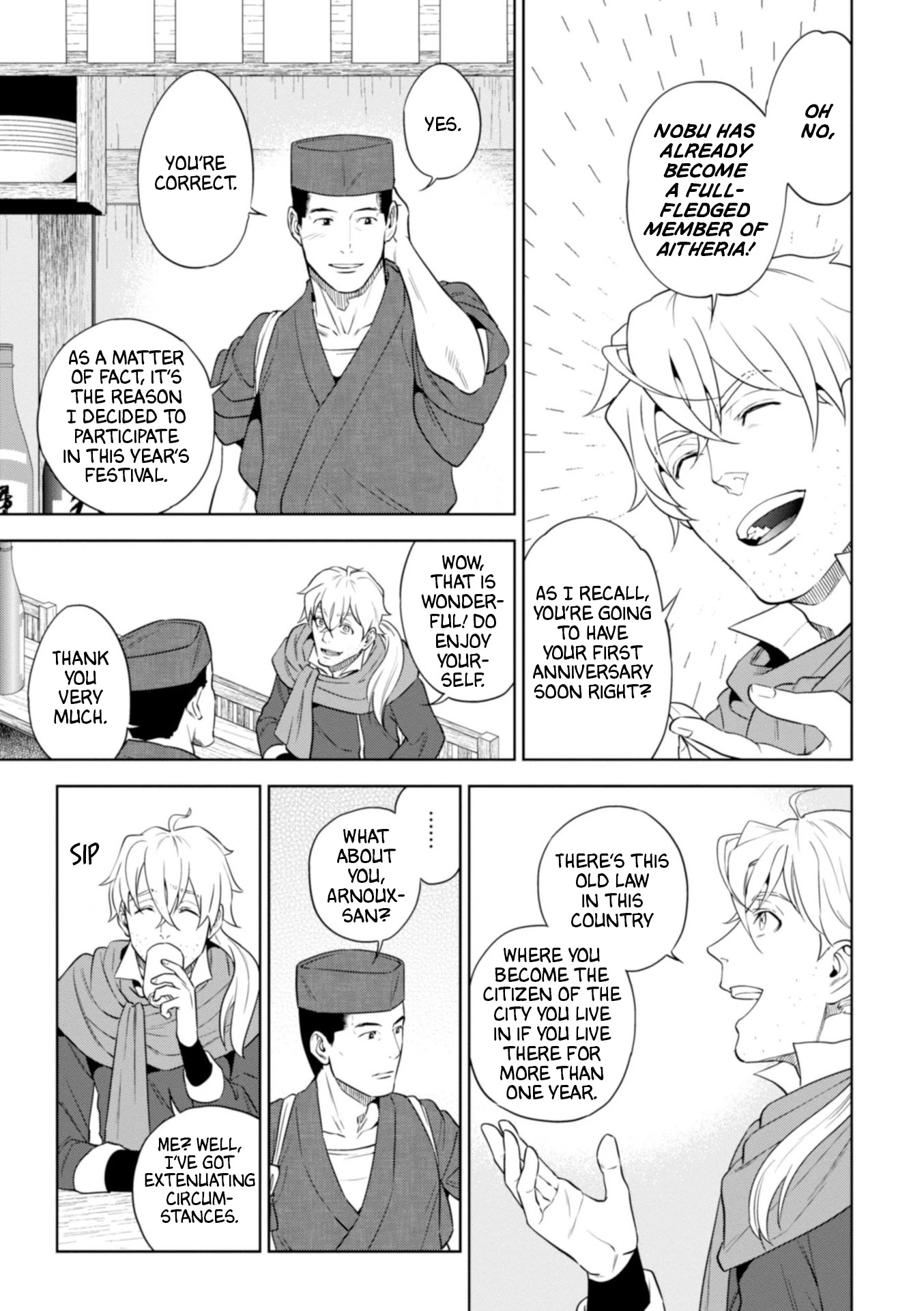 Isekai Izakaya "Nobu" chapter 43 page 4