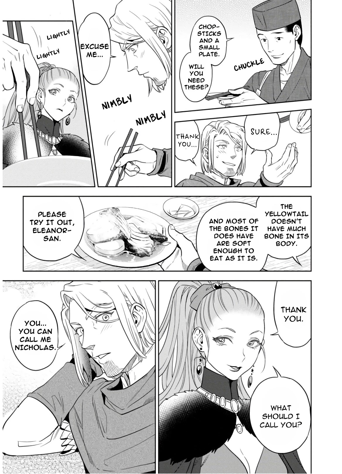 Isekai Izakaya "Nobu" chapter 47 page 23