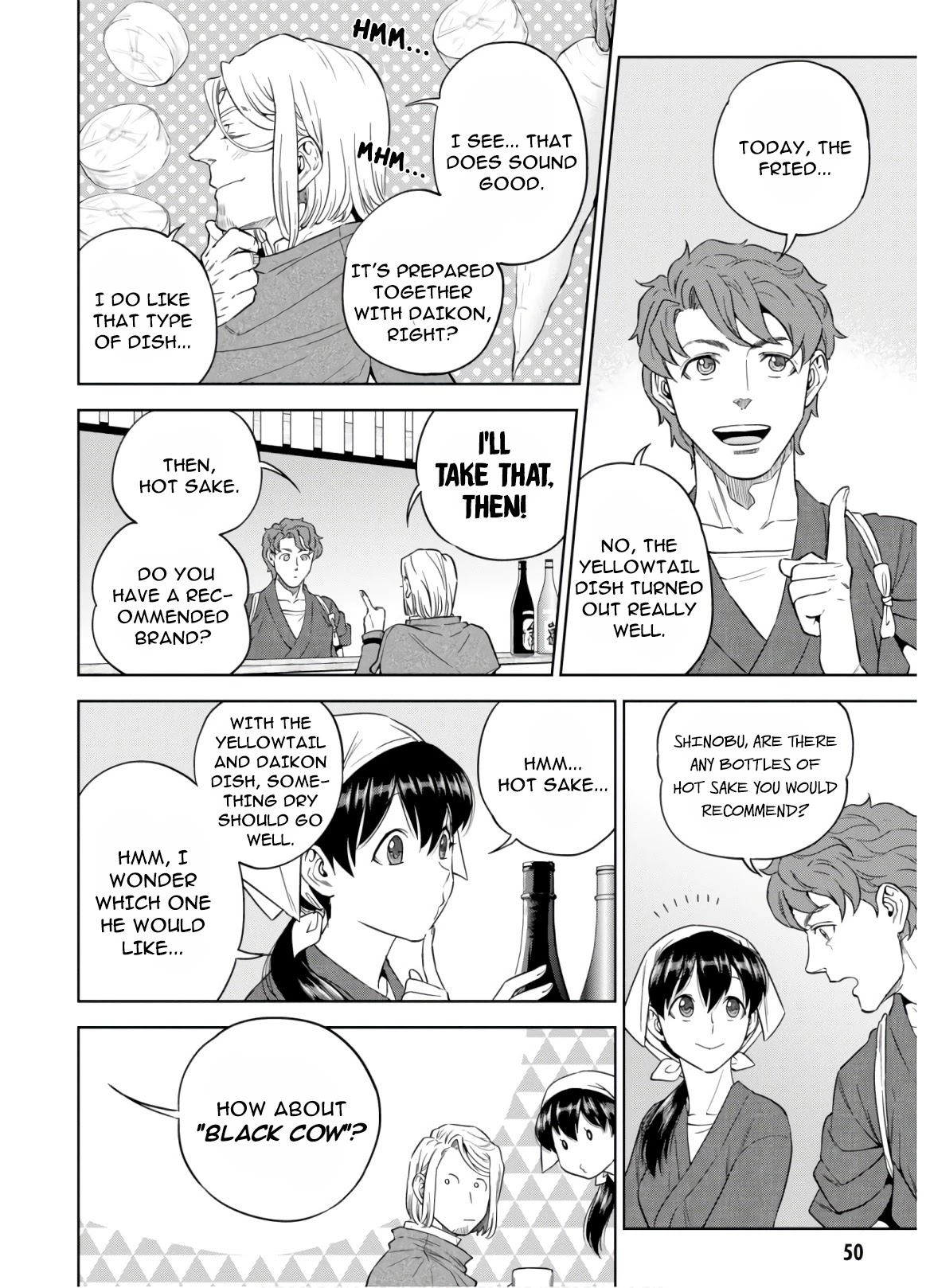 Isekai Izakaya "Nobu" chapter 47 page 8