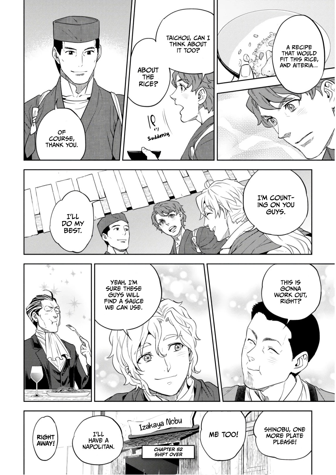 Isekai Izakaya "Nobu" chapter 52 page 28