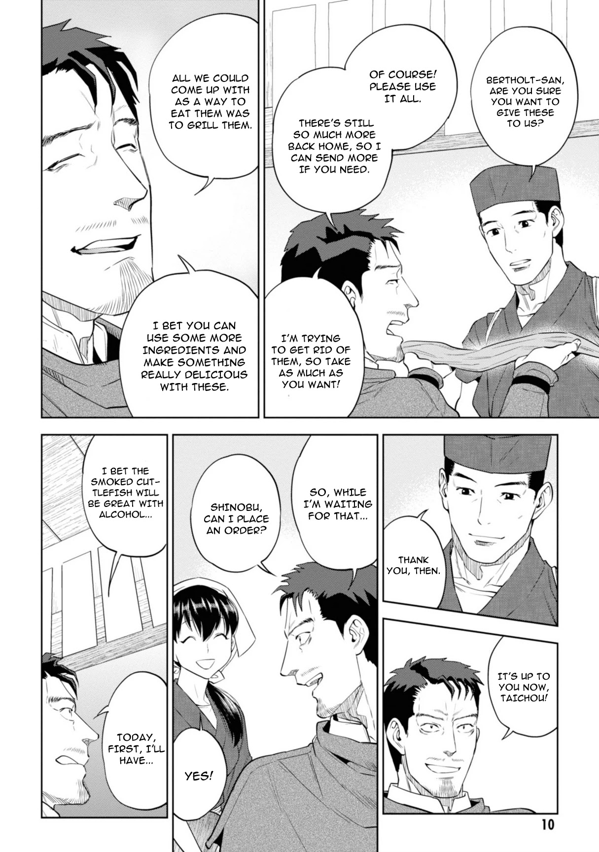 Isekai Izakaya "Nobu" chapter 57 page 10