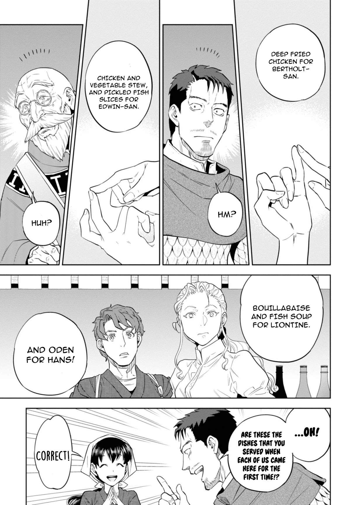 Isekai Izakaya "Nobu" chapter 57 page 21