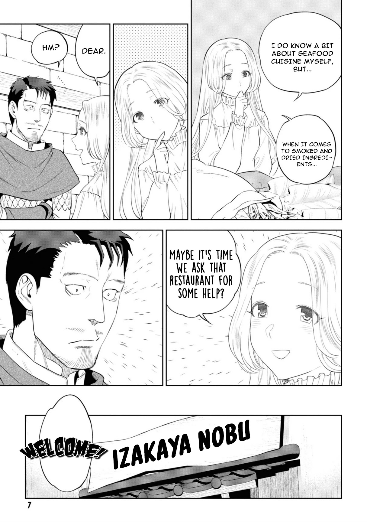 Isekai Izakaya "Nobu" chapter 57 page 7