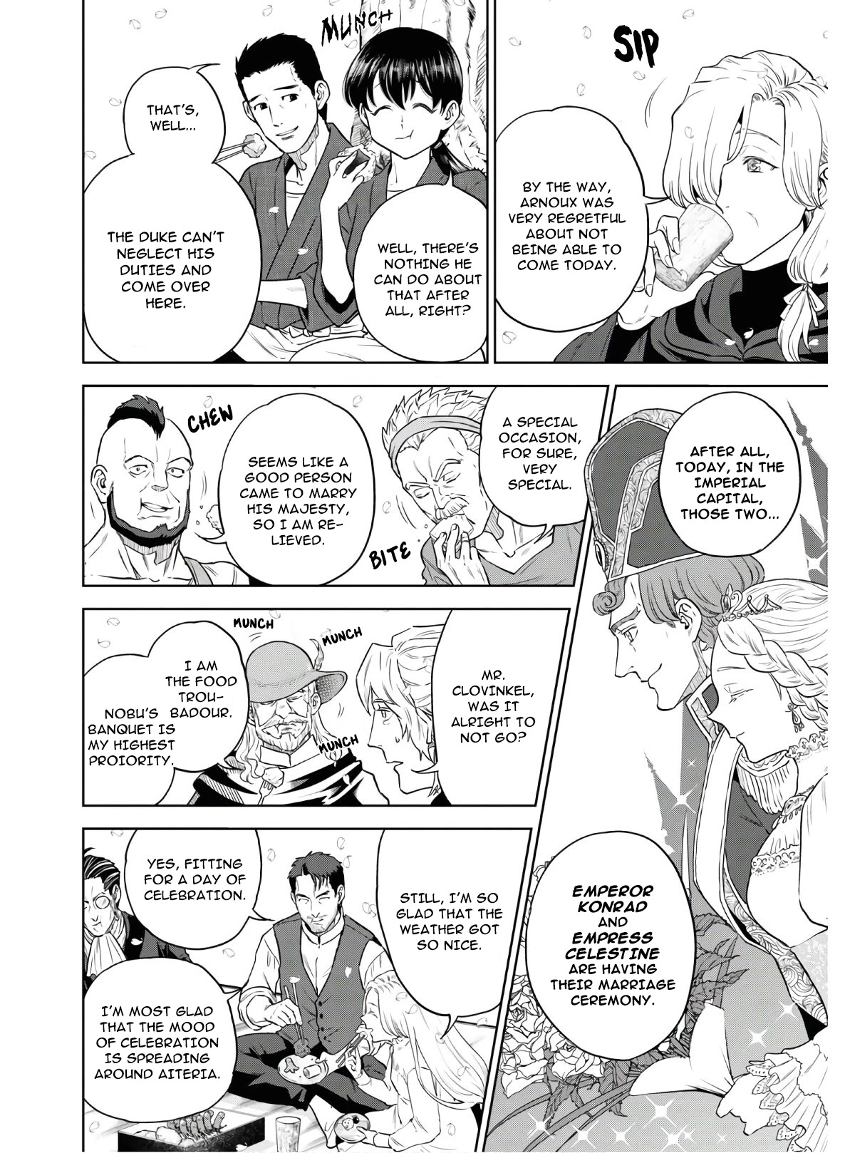 Isekai Izakaya "Nobu" chapter 69 page 8