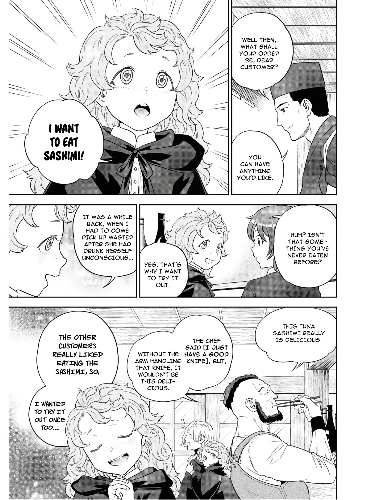 Isekai Izakaya "Nobu" chapter 72 page 7